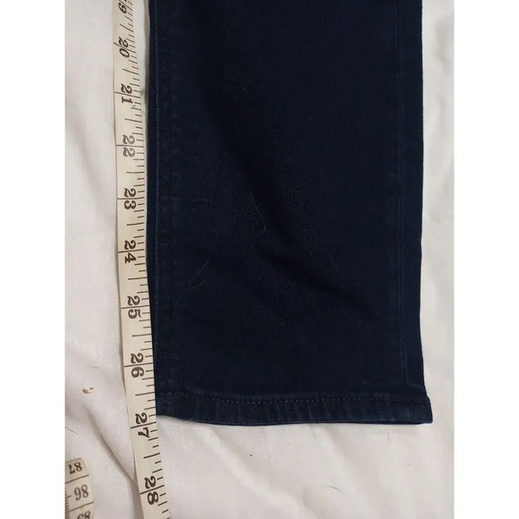 JEN 7 BY 7 FOR ALL MANKIND ANKLE Skinny Women Sz 12 New Stretch High-rise Blue - Picture 7 of 8